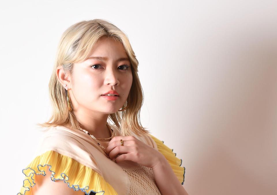 　夢を胸にソロデビューする柏木ひなた（撮影・開出牧）