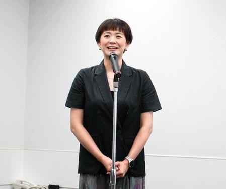 　新人研修を担当した武田和歌子アナウンサー