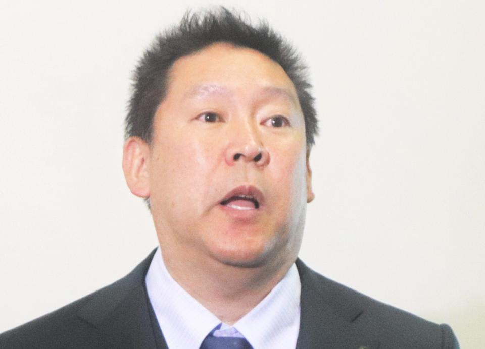 　立花孝志氏