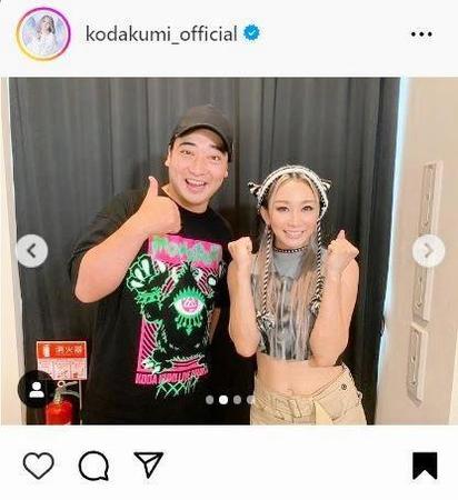 　倖田來未のインスタグラム＠ｋｏｄａｋｕｍｉ＿ｏｆｆｉｃｉａｌから