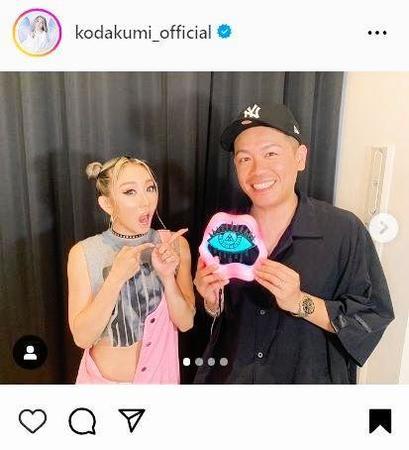 　倖田來未のインスタグラム＠ｋｏｄａｋｕｍｉ＿ｏｆｆｉｃｉａｌから