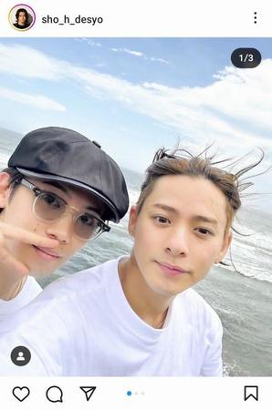 　平野紫耀のインスタグラム＠ｓｈｏ＿ｈ＿ｄｅｓｙｏより