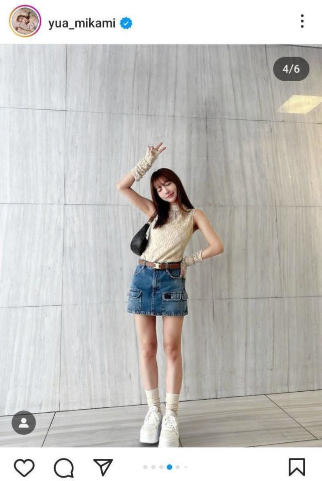 　三上悠亜のインスタグラム＠ｙｕａ＿ｍｉｋａｍｉより