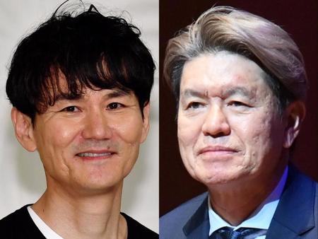 　ウッチャンナンチャン・南原清隆（左）とヒロミ