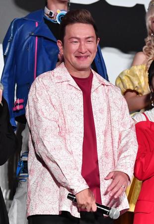 　サプライズゲストで登場した中村獅童（撮影・開出牧）