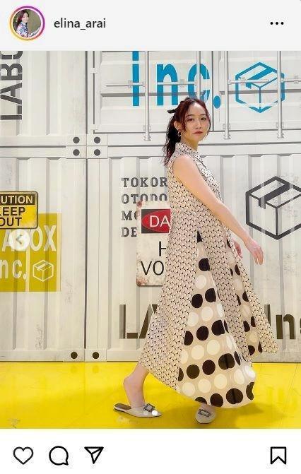 　新井恵理那のインスタグラム＠ｅｌｉｎａ＿ａｒａｉより