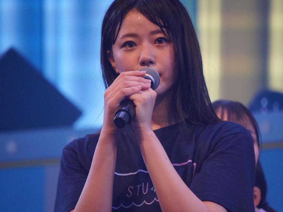 　卒業を発表したＳＴＵ48・瀧野由美子