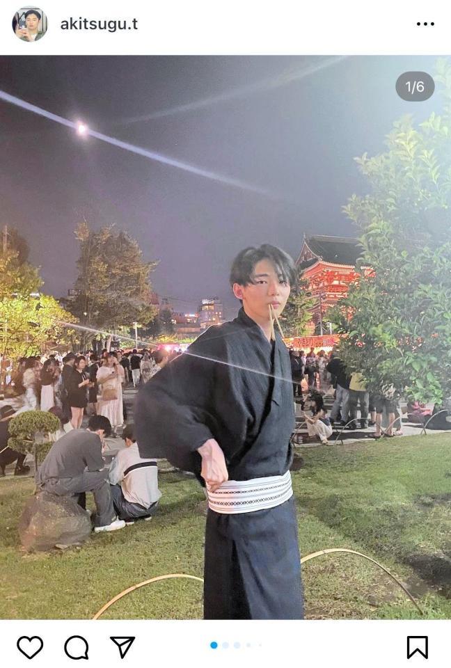 　冨永章胤のインスタグラム＠ａｋｉｔｓｕｇｕ．ｔより