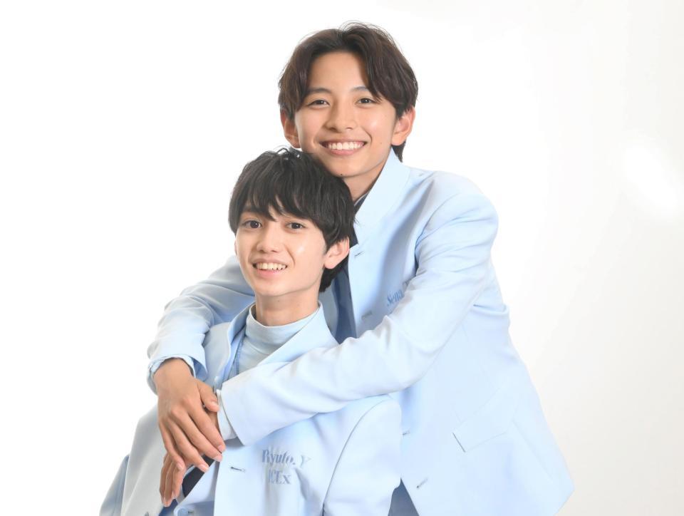 ICEx 山本龍人 竹野世梛 生写真 セット ICEx山本×竹野 特技は、趣味は絵画 プロフィール一緒/芸能