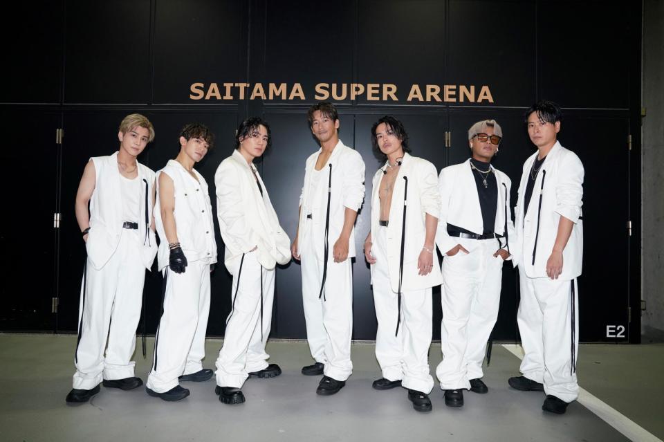 三代目JSB 2年ぶり4大ドームツアー発表 NAOTO「伝説のライブ