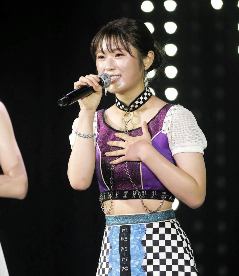　グループ卒業を発表した渋谷凪咲©ＮＭＢ４８