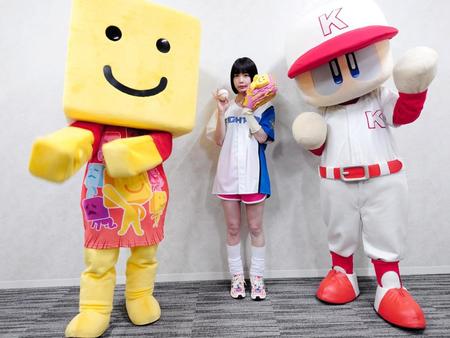 　始球式を行ったあの