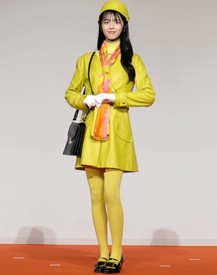 　ＥＸＰＯ’７０ユニフォームファッションショーに登場したＮＭＢ４８・桜田彩叶