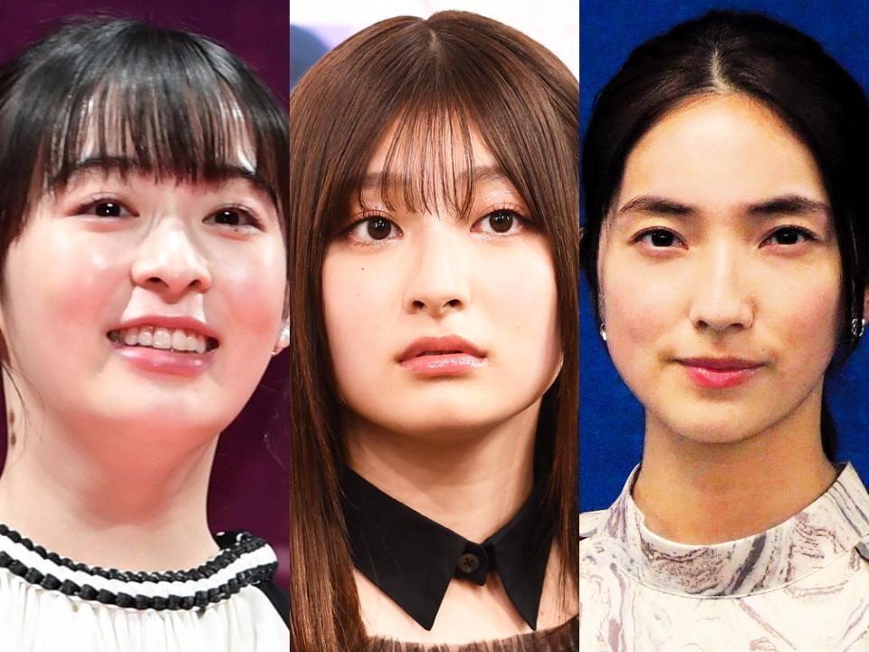 　（左から）森七菜、吉川愛、仁村紗和