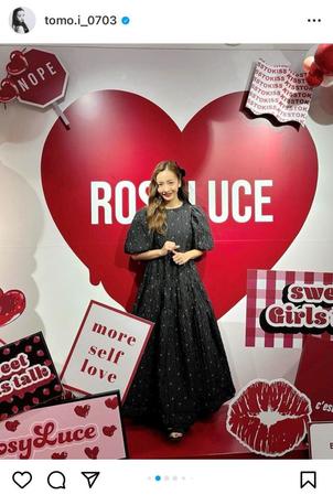 　大阪でのポップアップストア開催を伝えた板野友美のインスタグラム＠ｔｏｍｏ．ｉ＿０７０３より