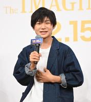 　笑顔で質問に答える寺田心（撮影・金田祐二）