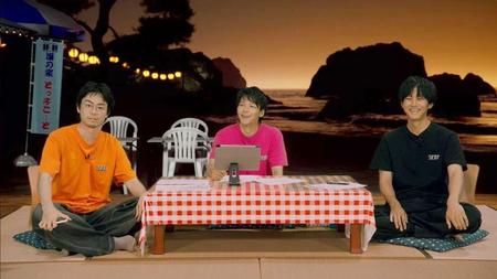 　イベントＭＣを務めた（左から）菅田将暉、中村倫也、松坂桃李©ＴｏｐＣｏａｔ