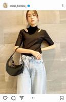 桐谷美玲のインスタグラム＠ｍｉｒｅｉ＿ｋｉｒｉｔａｎｉ＿より