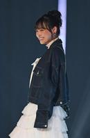 　福原遥（撮影・三好信也）