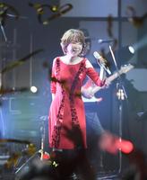 　デビュー５０周年のライブで熱唱した伊藤蘭（撮影・佐々木彰尚）