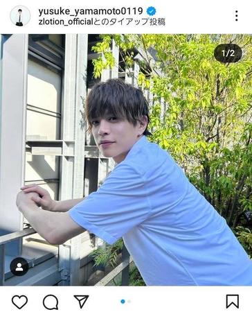 　山本裕典のインスタグラム＠ｙｕｓｕｋｅ＿ｙａｍａｍｏｔｏ０１１９より