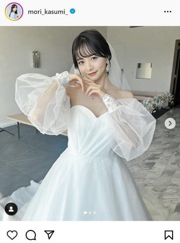　森香澄のインスタグラム＠ｍｏｒｉ＿ｋａｓｕｍｉ＿から