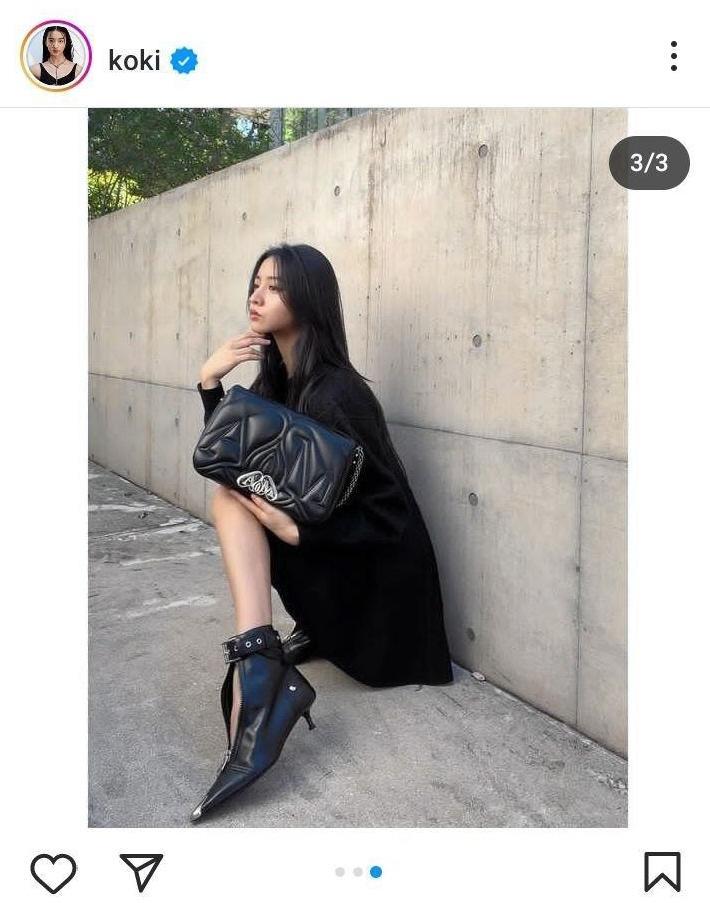 　Ｋｏｋｉ，のインスタグラム＠ｋｏｋｉより