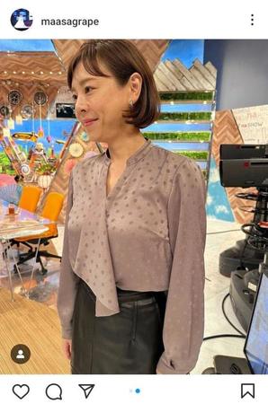 　高橋真麻のインスタグラム＠ｍａａｓａｇｒａｐｅより