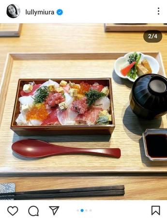 三浦瑠麗のインスタグラム＠ｌｕｌｌｙｍｉｕｒａより
