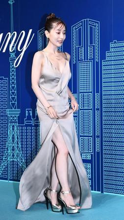 ティファニー表参道店オープニングイベントに出席した田中みな実（撮影・園田高夫）