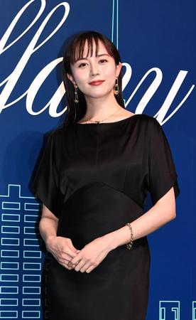 ティファニー表参道店オープニングイベントに出席した比嘉愛未（撮影・園田高夫）