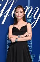 ティファニー表参道店オープニングイベントに出席した内田理央（撮影・園田高夫）