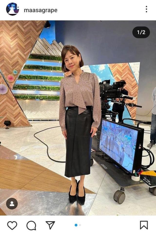 　高橋真麻のインスタグラム＠ｍａａｓａｇｒａｐｅより