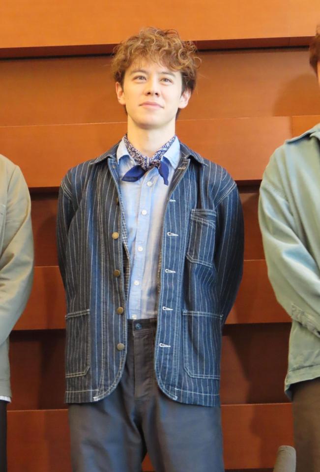 　主演ミュージカルの取材会に出席したウエンツ瑛士