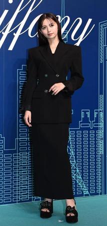 ティファニー表参道店オープニングイベントに出席した齋藤飛鳥（撮影・園田高夫）