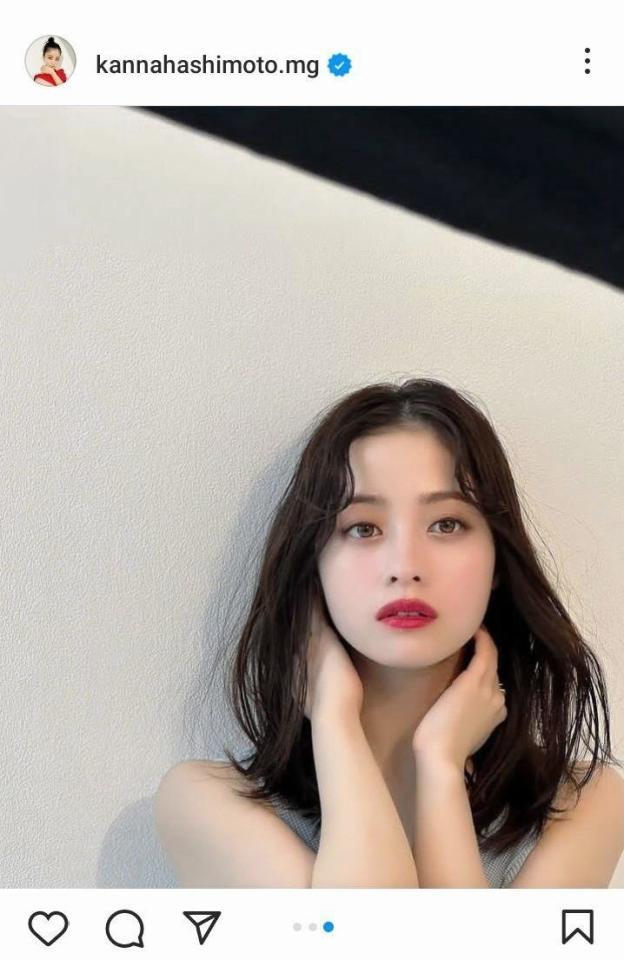 　橋本環奈のマネジャーによるインスタグラム＠ｋａｎｎａｈａｓｈｉｍｏｔｏ．ｍｇより