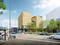 新関西将棋会館の完成予想イメージ（日本将棋連盟提供）