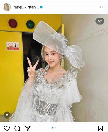 　桐谷美玲のインスタグラム＠ｍｉｒｅｉ＿ｋｉｒｉｔａｎｉ＿から