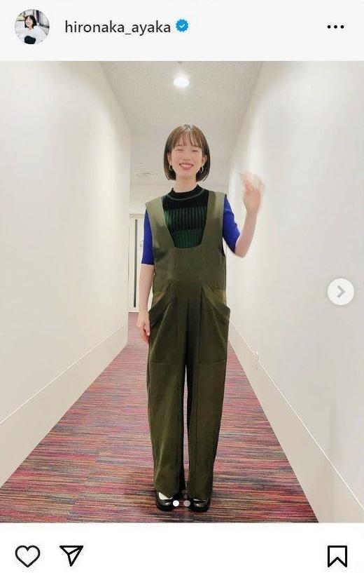 　弘中綾香アナのインスタグラム＠ｈｉｒｏｎａｋａ＿ａｙａｋａから