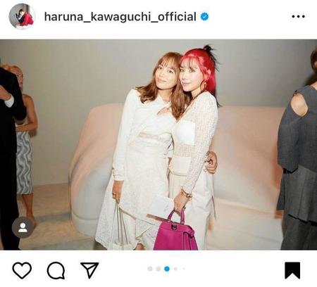 　川口春奈のインスタグラム＠ｈａｒｕｎａ＿ｋａｗａｇｕｃｈｉ＿ｏｆｆｉｃｉａｌから 