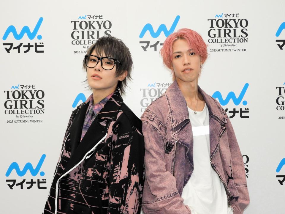 　アーティストとしても勢いを増しているスカイピースの☆イニ☆（じん＝左）とテオくん