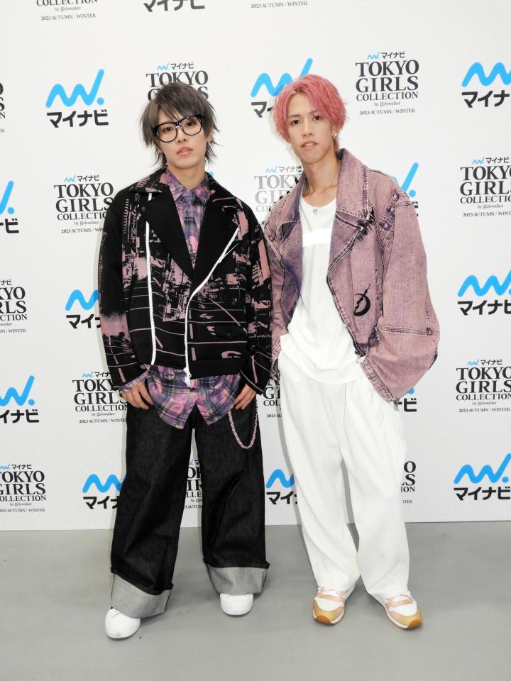 　アーティストとしても勢いを増しているスカイピースの☆イニ☆（じん＝左）とテオくん