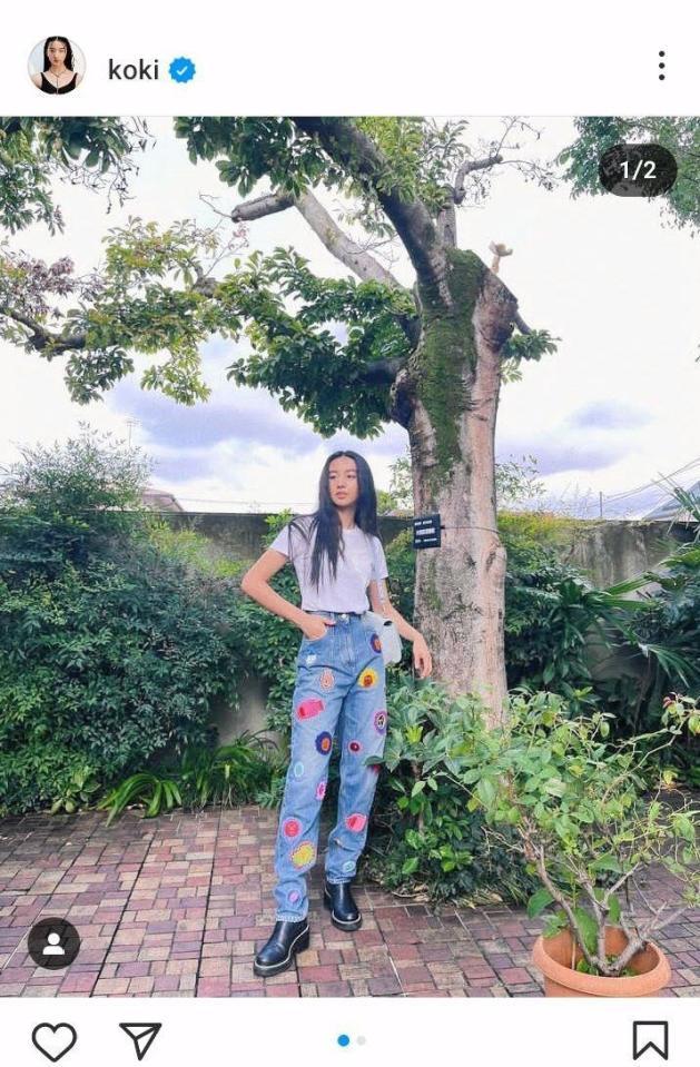 　Ｋｏｋｉ，のインスタグラム＠ｋｏｋｉより