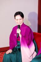 　笑顔を見せた翼和希