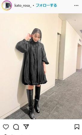 　加藤ローサのインスタグラム＠ｋａｔｏ＿ｒｏｓａ＿から