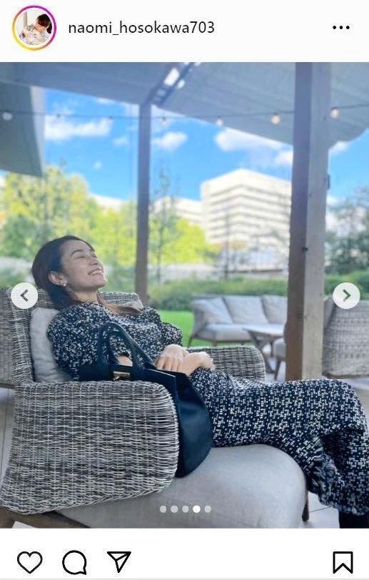 　細川直美のインスタグラム＠ｎａｏｍｉ＿ｈｏｓｏｋａｗａ７０３から