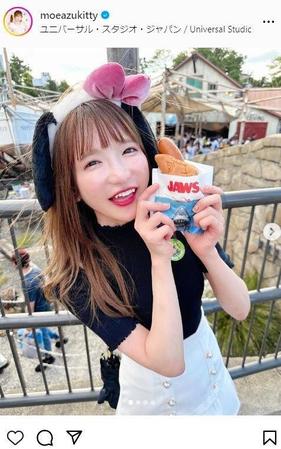 　もえのあずきインスタグラム＠ｍｏｅａｚｕｋｉｔｔｙから
