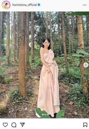 　堀未央奈インスタグラム＠ｈｏｒｉｍｉｏｎａ＿ｏｆｆｉｃｉａｌから 