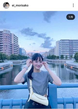 　森迫永依のインスタグラム＠ｅｉ＿ｍｏｒｉｓａｋｏより
