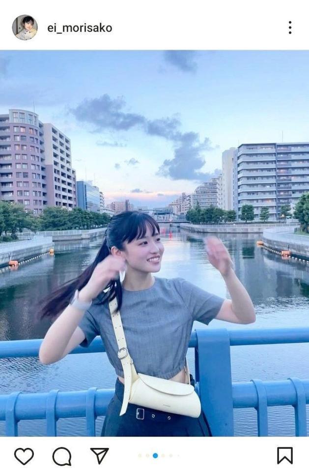 　森迫永依のインスタグラム＠ｅｉ＿ｍｏｒｉｓａｋｏより